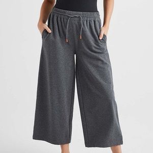 Richer Poorer Wide Leg Terry Crop Pant